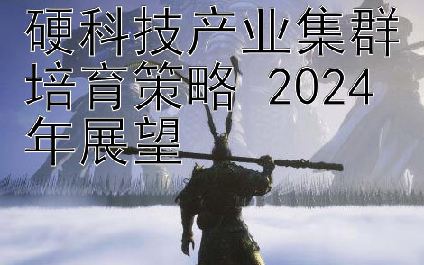 硬科技产业集群培育策略 2024年展望